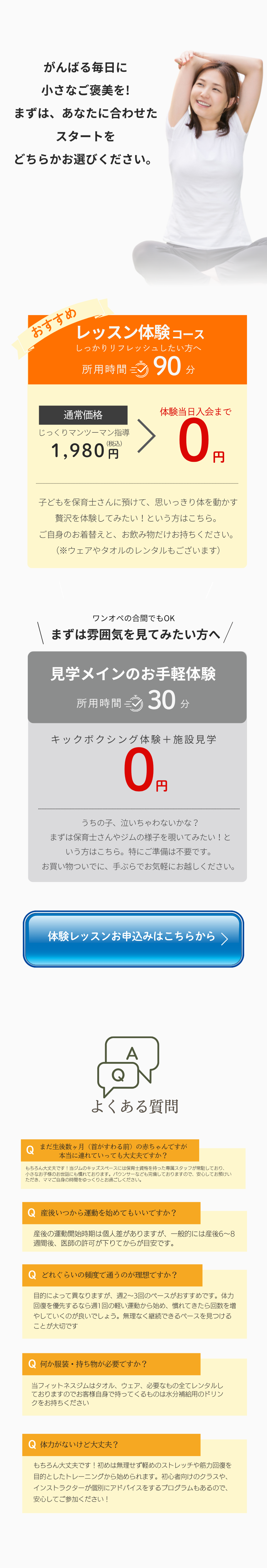実績と料金